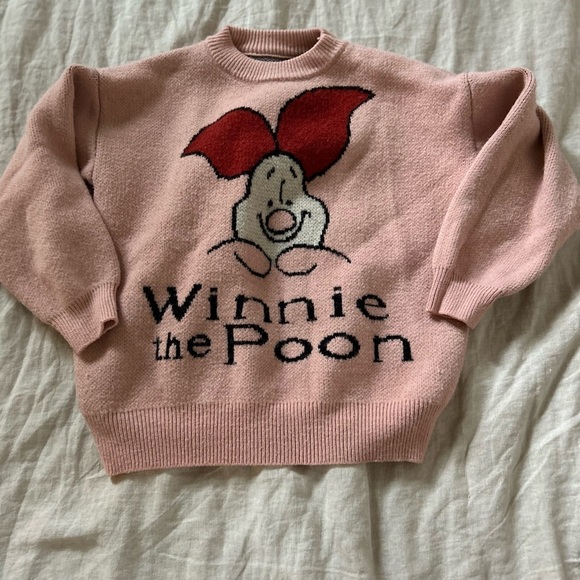Winnie the Poon Blush Pink Sweater - Picture 2 of 8